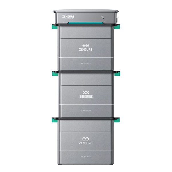 Zendure Hyper 2000 5,76kWh SolarFlow Set mit 3x AB2000X Erweiterungsbatterie