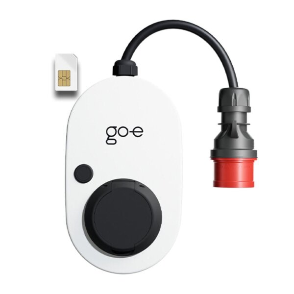 go-e Wallbox Gemini flex 2.0 11kW mobile Ladebox mit 16A CEE Stecker und eSIM