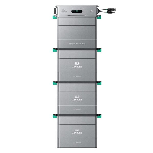Zendure SolarFlow Set 7,68kWh 800 Pro mit 3x AB2000X Erweiterungsbatterie